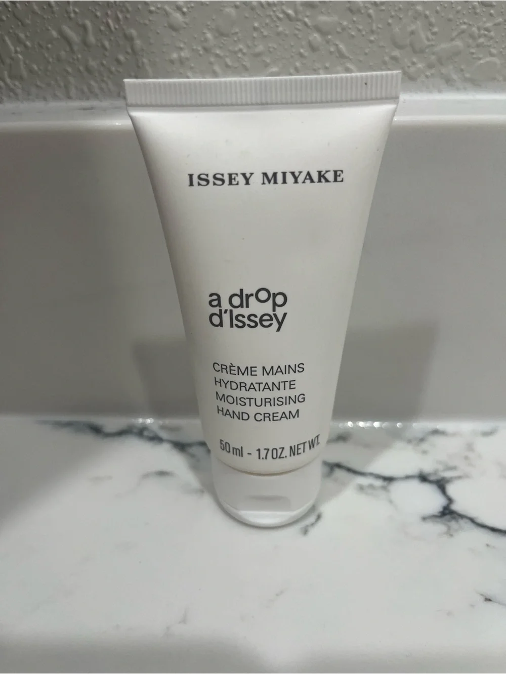 Issey Miyake White Moisturising Hand Cream Tube
